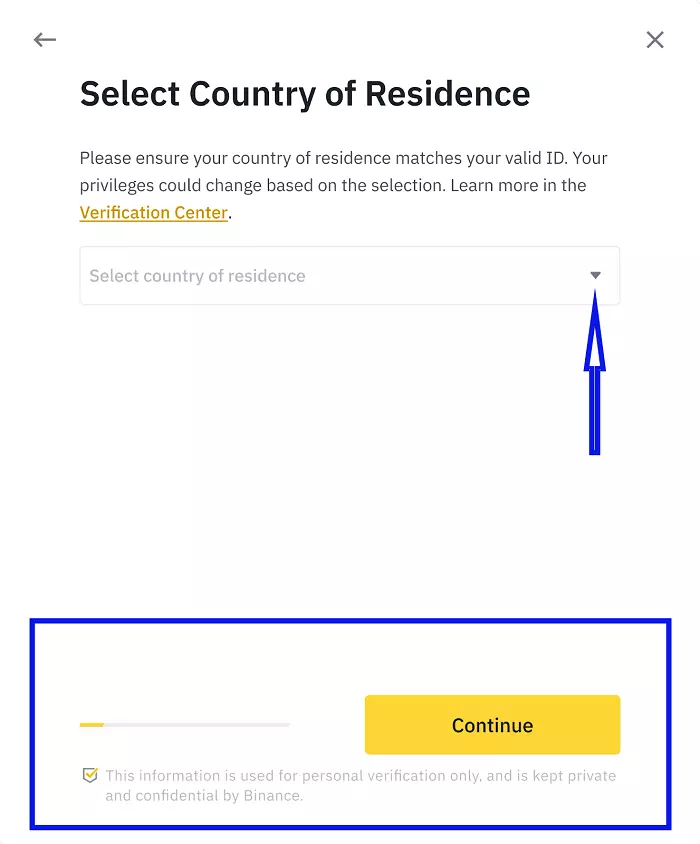 Select Country of Residence